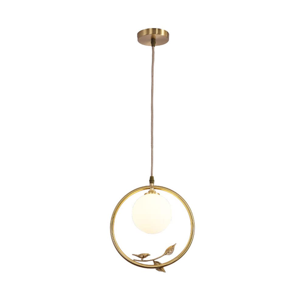 Suspension cuivre E27 style nordique pour illuminer votre pièce