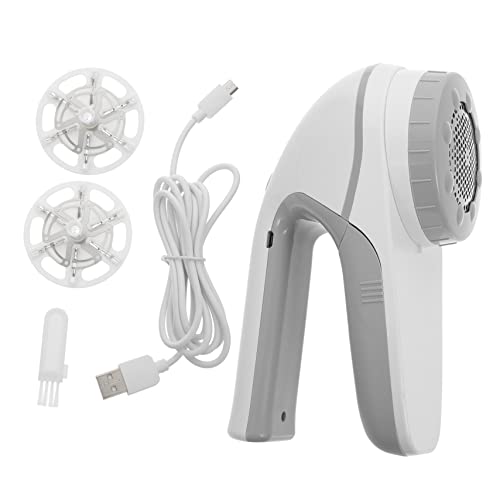 HONMEET 充電式 衣類用毛玉取り ポータブル電動糸くずリムーバー 傷めにくい布シェーバー 家用 旅行用