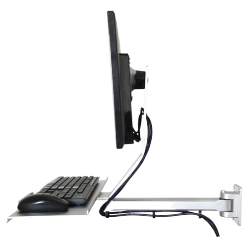 Support de moniteur industriel pour établi d'atelier et garage créatif