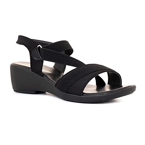 Image of Khadim's Wedge Heel Slingback Sandal for Women