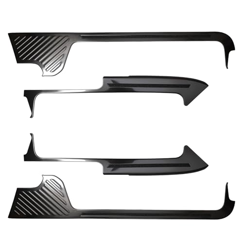 アルファード ヴェルファイア 40 系 スカッフプレート サイドシル プロテクター ステップ ガード 傷防止 メッキ ステンレス製 サイドメッキ サイドステップ インナースカッフプレート 4P メッキ FJ5751-black