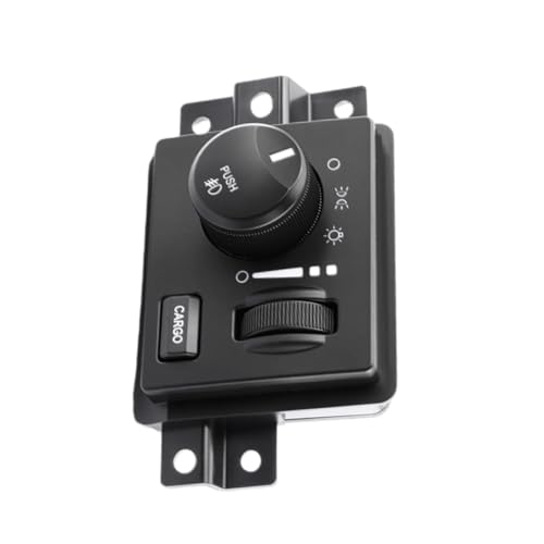 Perilla de control de faros para solucionar fallas de luz en Dodge Ram 2006-2009