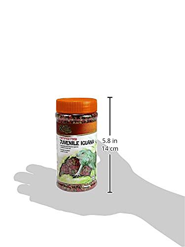 Zilla Reptile Food Juvenile Iguana Fortified, 6.5-Ounce