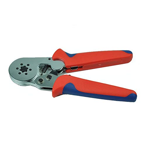 Pince à sertir les bornes à réglage automatique 0.25-6mm² avec profil carré