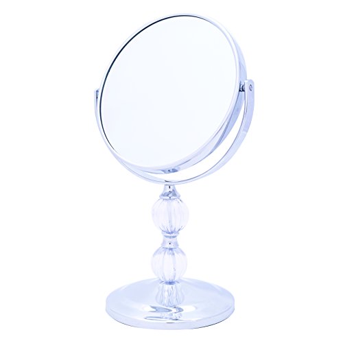 Danielle Creations Decorative Double Ball Vanity Mirror, 5X Magnification #TOP20