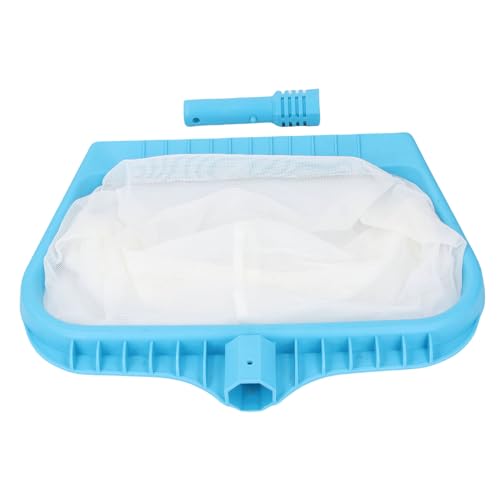 Asixxsix Pool Skimmer Net, Herramienta de Limpieza de Rastrillo de Hoja de Natación con Bolsas de Red de Malla de Nylon Fina Profunda, Adecuada para Piscinas, Diseño de Malla Reemplazable
