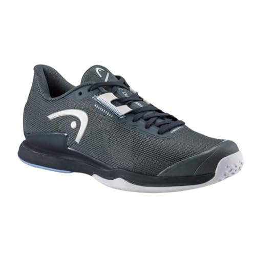 Image of HEAD Sprint Pro 3.5 Mens Tennis Shoes - Dk.Grey /Blue / 2E Wide / 10.0