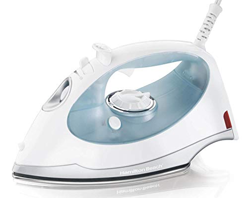 Hamilton Beach 013219001379 14010 Mid Size Steam Elite Iron, White