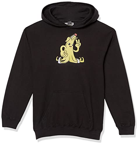 Sweat Fortnite enfant Peely Peace hoodie ado noir en coton