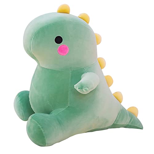 Duanmul Cute 8In Plush Dinosaur, Soft Stuffed Fat Dino Doll, Adorable Birthday Gifts For Kids, Girls & Boys (Green) #TOP5