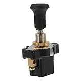 SOLUSTRE Interrupteur De Phares à Tirer 12v 24v Métal Pvc Abs Pour Camions, Module De Commande De Phares Fiable, Simple Installation, Usage Professionnel Et Modification De Véhicules