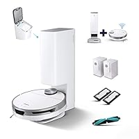 Samsung Jet™ Bot+ VR30T85513W/WA, Aspirapolvere Robot senza fili, con Clean Station, Sensore...