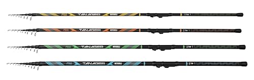 Mitchell Tanager Bolo Spinnrute | Spinnrute für Süßwasser | Schneller 24T-Carbon-Blank | Leichte Edelstahlringe | 6,00 m | 5–25 g