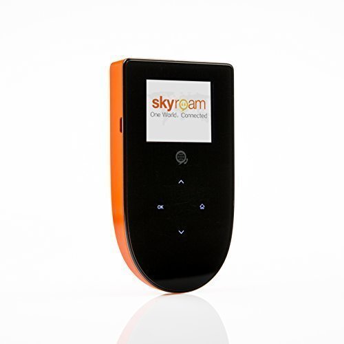 Skyroam Mobile WiFi Hotspot: Global Data without roaming // SIM-Free Portable Router for Travel // Pay-as-you-go // Secure Internet Connection for up to 5 devices