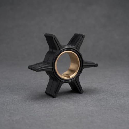 Rotor con chaveta de neopreno que optimiza la refrigeración marina 3