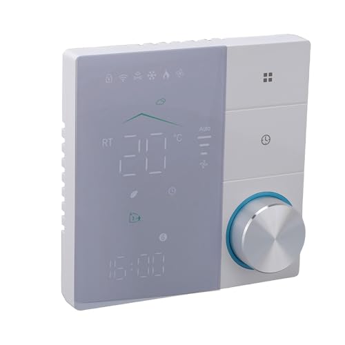 Thermostat WiFi intelligent Fafeicy avec contrôle tactile capacitif pour maison - 3