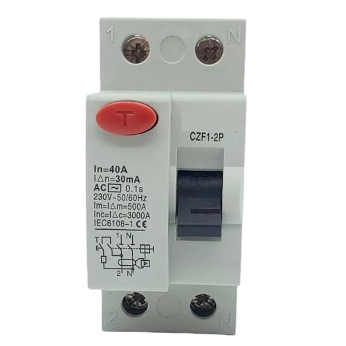 Disjoncteur différentiel RCCB 2P 25A 300mA disjoncteur rcd 230v electromecanique