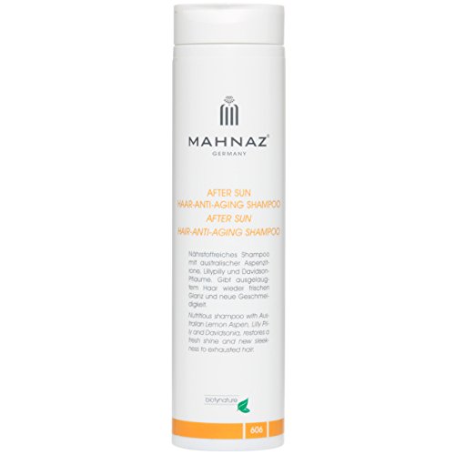 MAHNAZ® After Sun & Anti-Aging Shampoo, neue Vitalität nach Sonne, Strand, Salzwasser, 200 ml