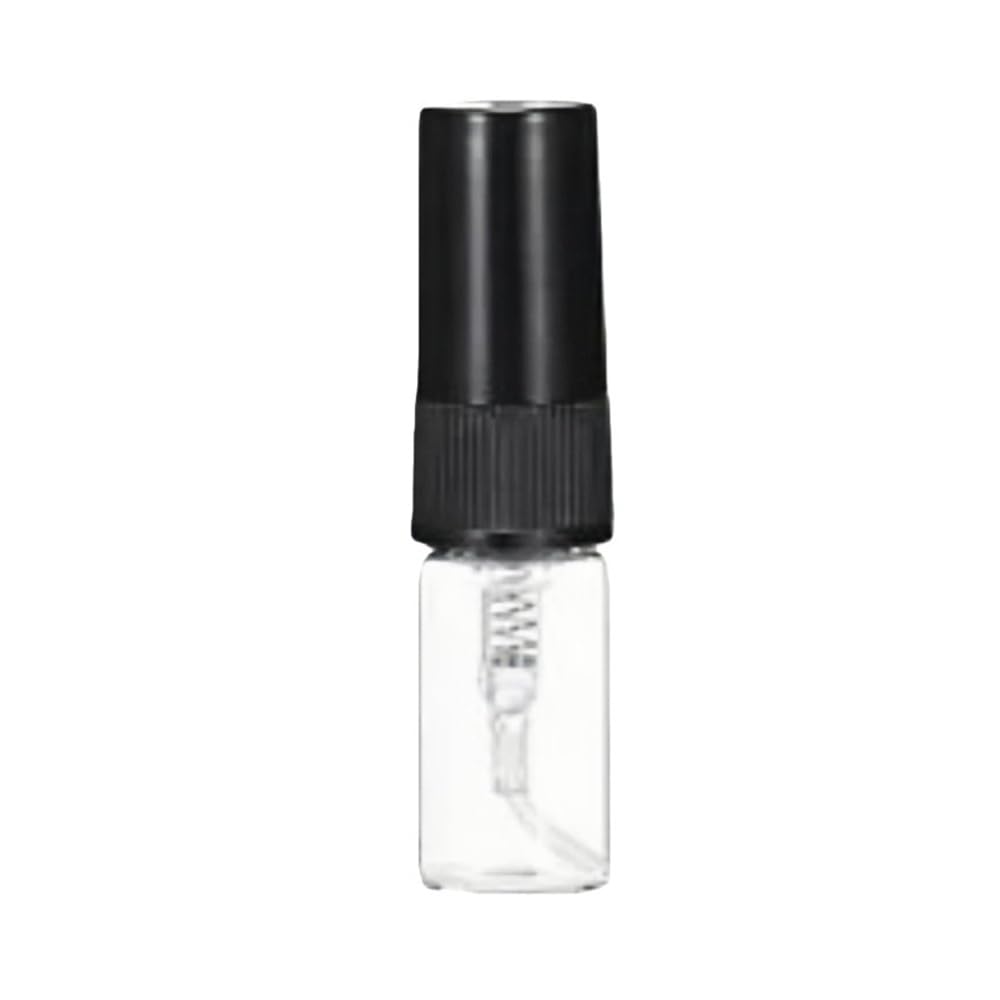 GOCENJIU Empty Decorative Bottle 20pcs Clear Mini Glass Bottles Mist Spray Vials, Sample Jars Empty Small Atomizer Bottle(2ml)