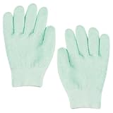 STOBAZA Feuchtigkeitsspendende Gel Handschuhe Damen 1 Paar mit Hautpflegendem Gel für Spa Handpflege und Trockene Haut