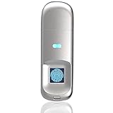  Flatware Empreinte Digitale U Disk SSD Portable Metal Packaging Protect Usb3.0 Crypté pour Ordinateurs De Bureau, Ordinateurs Portables, Téléphones Portables