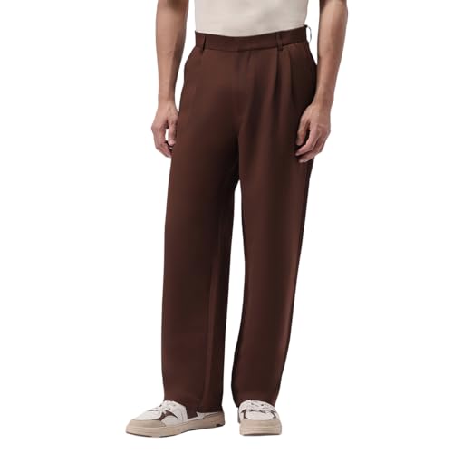 Urbano Fashion Men's Loose Baggy Fit Solid Korean Pants Stretchab...