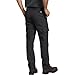 Dickies Mens Slim-Straight Stretch-Twill Cargo Work Utility Pants, Black, 38W x 30L US