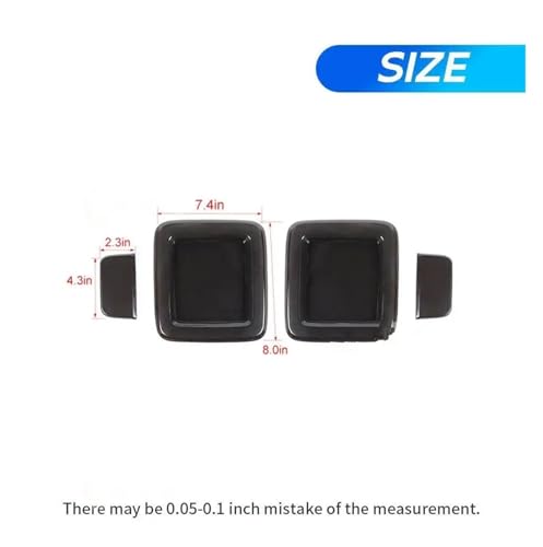 Cubierta de luz trasera coche para solucionar roturas de faros Jeep 2