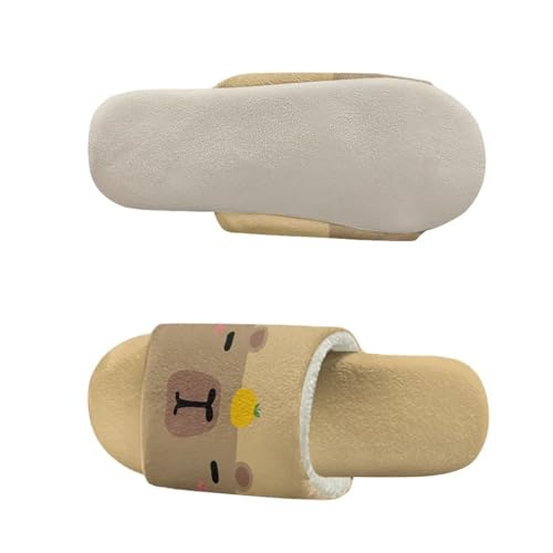 Women's Open Toe Slipper, Anti Slip Soft House Open Toe Slipper Lightweight Bedroom Slip-on Shoes for Indoor Outdoor4