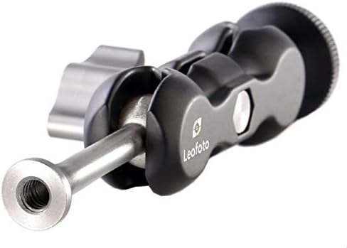 Leofoto AM-2T Magic Arm w Female 1/4" Connector Multi-Purpose Tripod Accessory Mount 1/4" Ideal for Smartphone etc