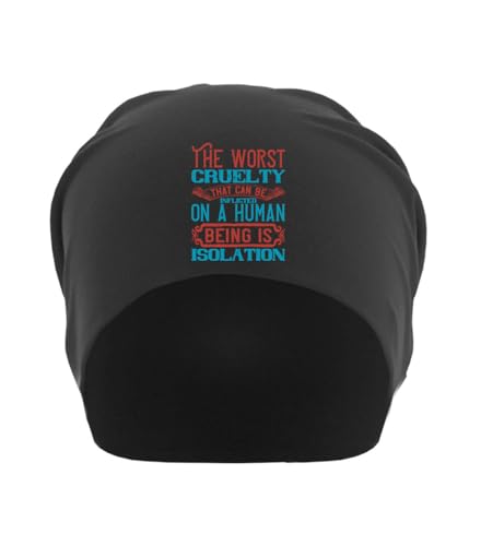 Bonnet souple unisexe en coton fin noir : stop aux irritations avec un confort l&eacute;ger et extensible