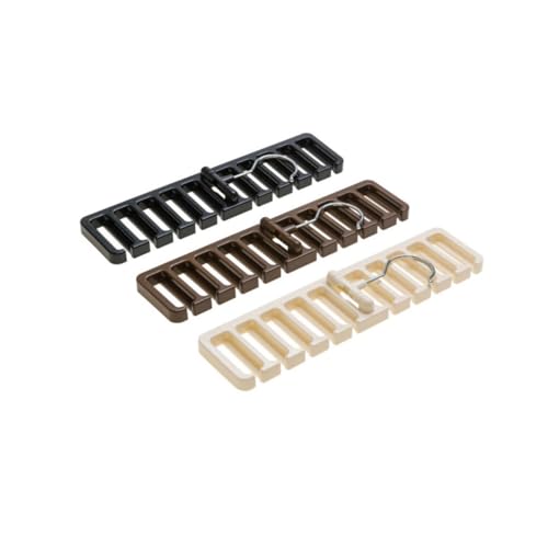 TOYZFRIENDY Organizador De Cinturones Percha para Corbatas Soporte Antideslizante Organizador De Bufandas para Armario Colgador Corbatas