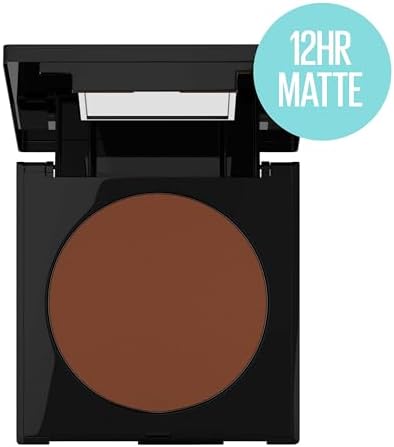 Maybelline Fit Me Matte + Poreless Pressed Face Powder Makeup & Setting Powder, Java, 1 Count