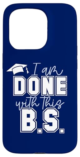 I'M DONE WITH THIS BS Fun ��w�@���w�m�~�[�� �X�}�z�P�[�X iPhone 15 Pro �p