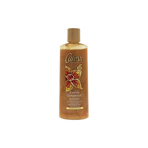 Caress Evenly Gorgeous With Burnt Brown Sugar & Karite Butter Body Wash 12 oz ( Pack of 2)