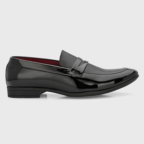 Image of Centrino Mens Formal Shoes |Slip on Design with Cushioned Insole for Comfort |Craftsmanship for All-Day Elegance (9753)