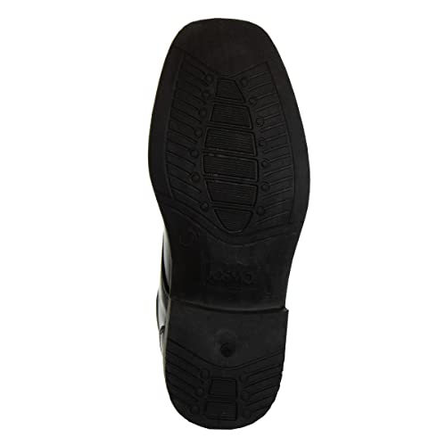 Josmo Boys Dress Shoes - Classic Lace-Up Oxford Casual Dress Formal Shoes- Black (Size 12 Little Kid) #TOP5