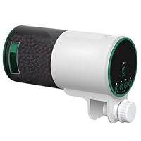 Futterautomat Aquarium, Aquarium Futterautomat mit Timer-Funktion und 250 ml Fassungsvermögen,Fischfutterautomat Geeignet für die Fütterung von Goldfischen und Schildkröten im Urlaub.