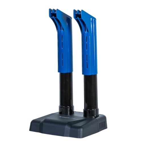 KEEPDRY Quiet Boot Dryer - Fanless, Energy-Efficient Shoe Dryer for Outdoor Enthusiasts - Warm & Dry Safely while Reducing Odors - ETL Certified, Black