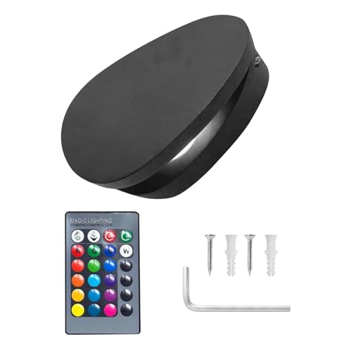Lámpara de pared LED de aluminio RGB con protección IP65 5W