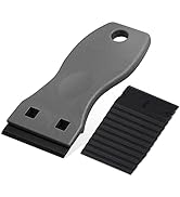 EHDIS Plastic Razor Blade Scraper 1.5" Plastic Razor Scraper Tool with 10pcs Double Edged Plastic...