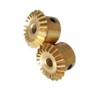 Mfupr Mosiężne Przekładnie Stożkowe 2 szt.