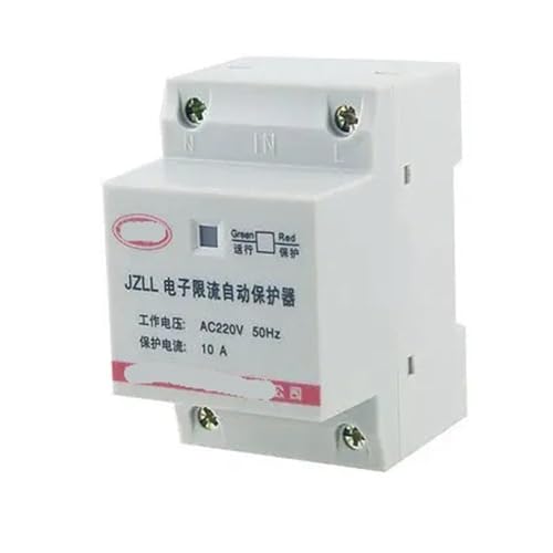 Contrôleur de moteur AC 220V 10A pour rail DIN 35mm 2P avec indicateur LED