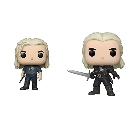 Pop Funko Tv: The Witcher - Geralt, Festival Of Fun, Amazon Exclusive Multicolor 58624 &Amp; Witcher- Geralt With Chase (Styles May Vary) Multicolor Standard