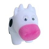 Healeved Estuche Joyero Pequeño Diseño de Vaca, Caja para Anillos y Collares de Felpa 40X75X60 CM para Organización de Joyas en Eventos de Compromiso