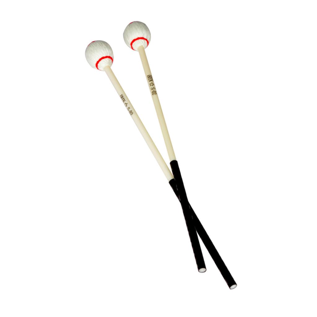 ibasenice 2paare Musikalische Für Marimba Xylophon Teiliges Langlebig Mit Praktischem Ständer Für Musikliebhaber Sicheres Material Geschenkidee