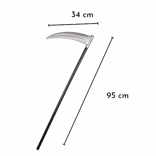 Fantasia Halloween Pânico Infantil C/Foice Máscara Túnica Animafest