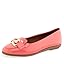 Coral Patent Faux Leather