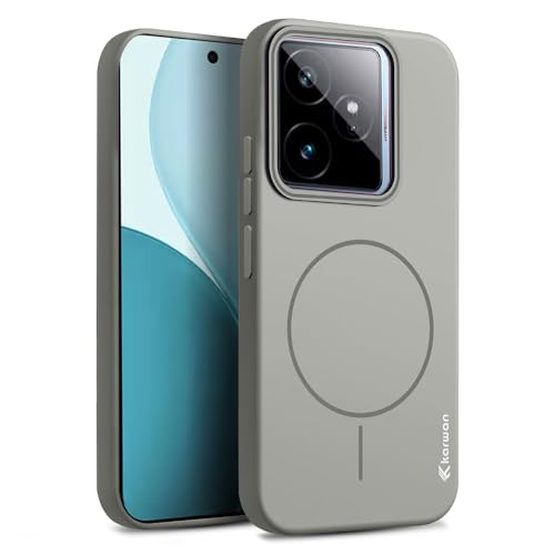 Image of KARWAN️ Magnetic Wireless Ultra Slim-Fit Back Case Cover for Realme GT 7 |Hard PC Case Cover| Ultra-Thin & Light Weight with [Ultra Premium Feel] Case for Realme GT 7 (6.7 inch) (Grey)