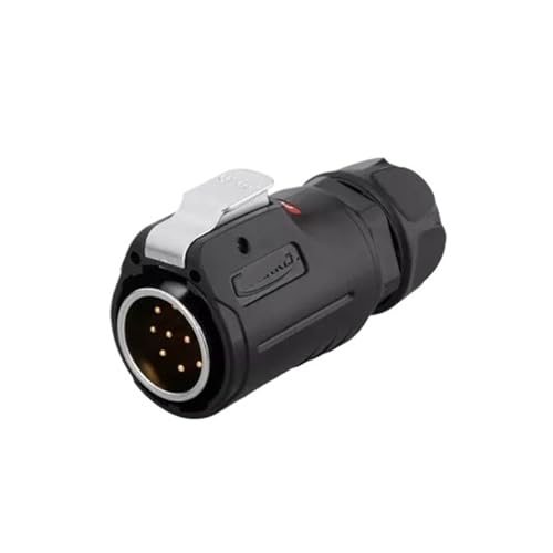 Connecteur d'alimentation circulaire mâle 10 broches anti-coupure étanche IP67 M24